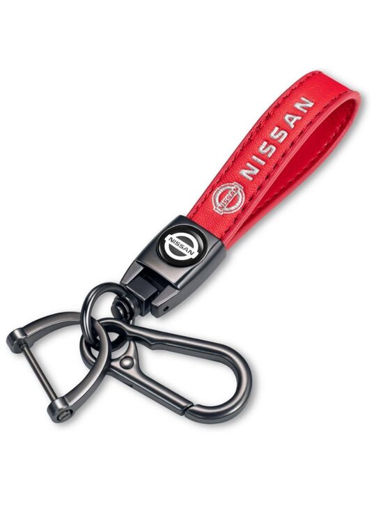 Accessories - Nissan Key Chain Ring Accessories, Red